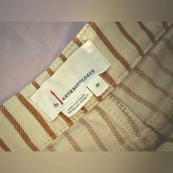 Anthropologie Kellie Stripes Pants NWT - Picture 7 of 8